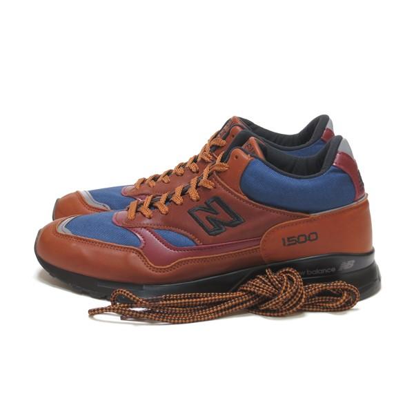 UK製MH1500TN新品25cmミッドカットMID茶紺RAINERカラー英国製 New Balance NEW BALANCE MH1500TN TAN MADE IN ENGLAND