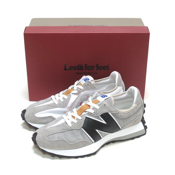 NEW BALANCE x LEVI'S MS327LVB GRAY/BLACK LEVIS GREY ( ニューバランス x リーバイス