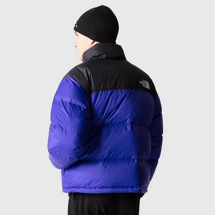 海外限定 22FW THE NORTH FACE MENS 1996 RETRO NUPTSE JACKET LAPIS BLUE BLACK  ノースフェイス レトロヌプシジャケット ラピスブルー 青黒 ダウンジャケット )