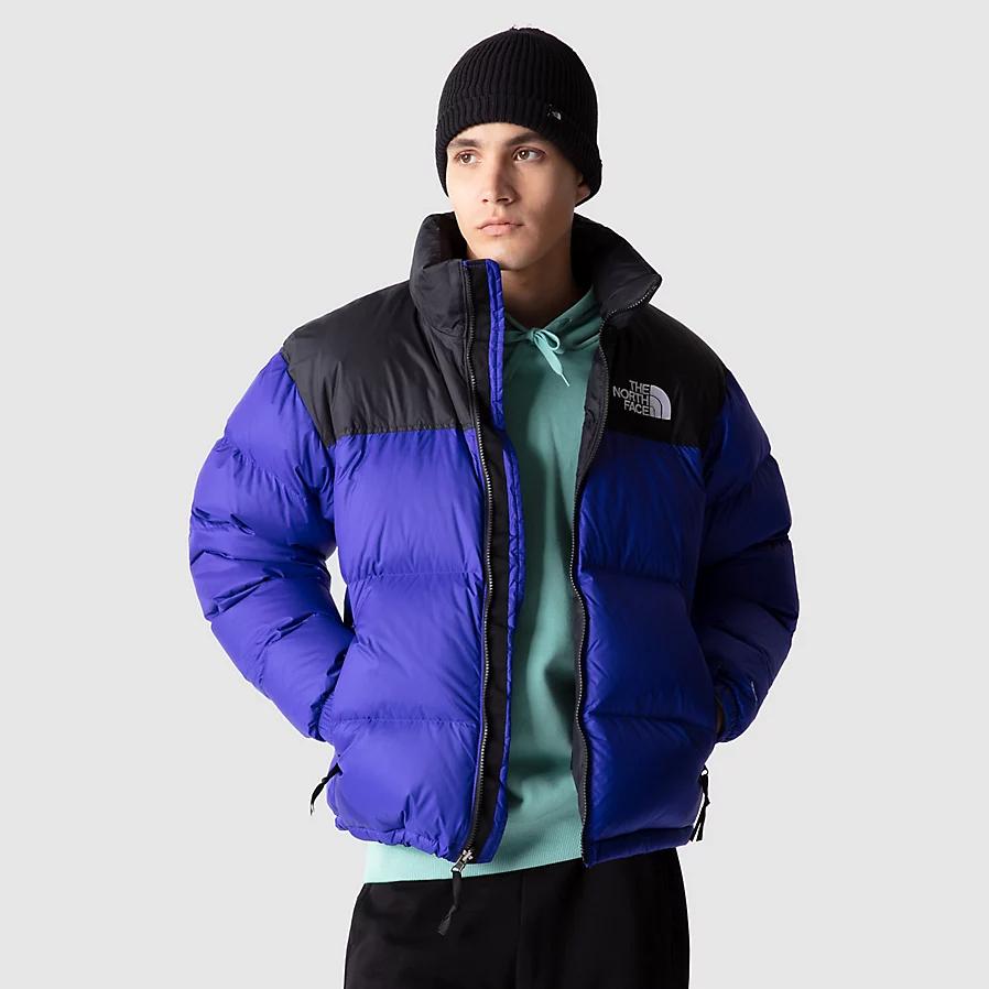 海外限定 22FW THE NORTH FACE MENS 1996 RETRO NUPTSE JACKET LAPIS