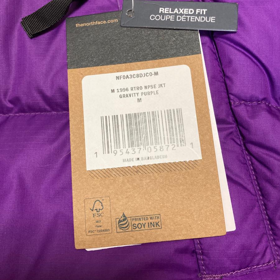 THE NORTH FACE 海外限定☆THE 1996 RETRO NUPTSE JACKET GRAVITY