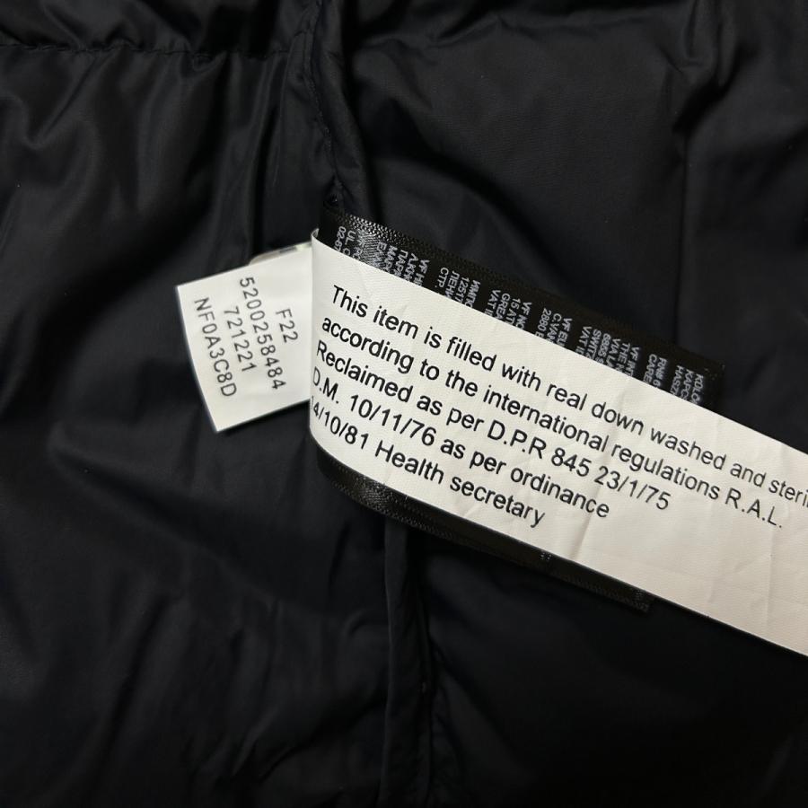 海外限定 THE NORTH FACE MENS 1996 RETRO NUPTSE JACKET R TNF BLACK  NF0A3C8D ノースフェイス レトロ ヌプシジャケット ブラック メンズ ダウンジャケット｜selectshop-jp｜17