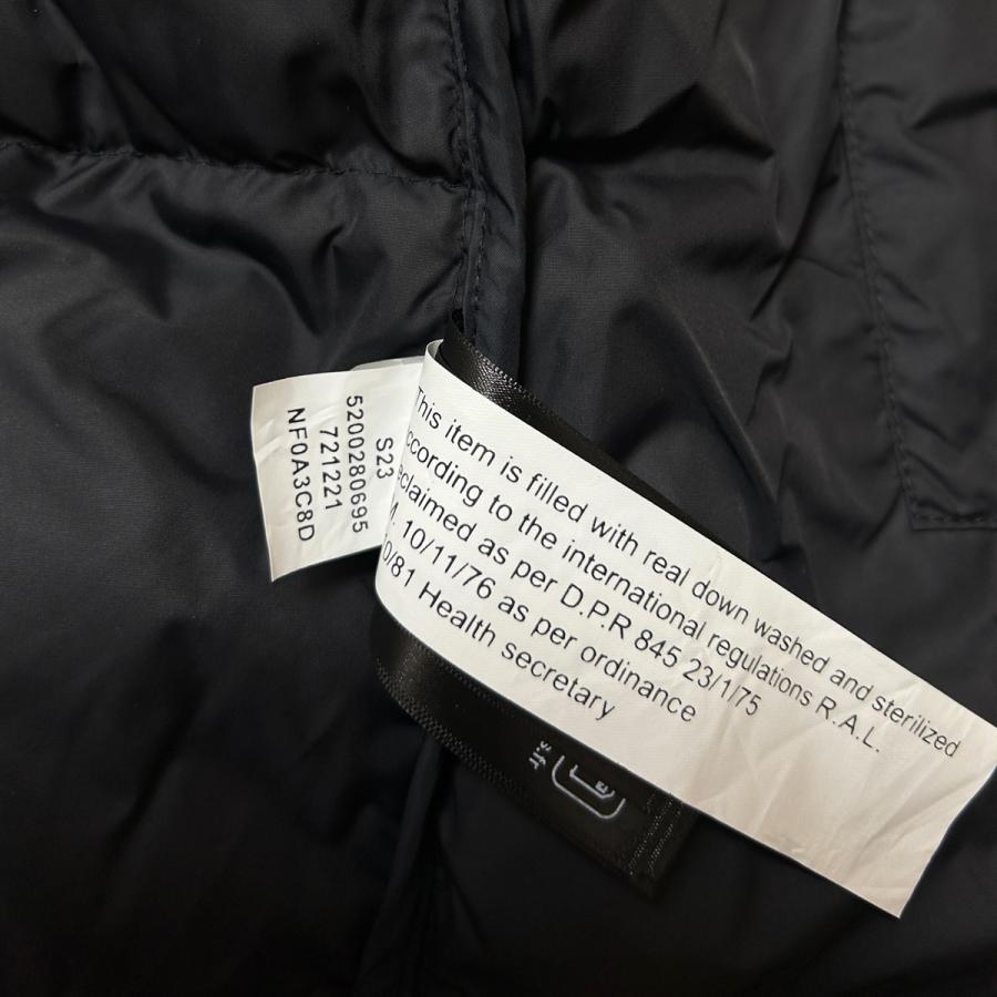 海外限定 THE NORTH FACE MENS 1996 RETRO NUPTSE JACKET R TNF BLACK  NF0A3C8D ノースフェイス レトロ ヌプシジャケット ブラック メンズ ダウンジャケット｜selectshop-jp｜19