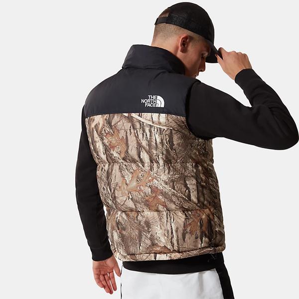 THE NORTH FACE CAMO Retro ダウンベスト L THE NORTH FACE US ザ ノース フェイス 1996 レトロ ヌプシ