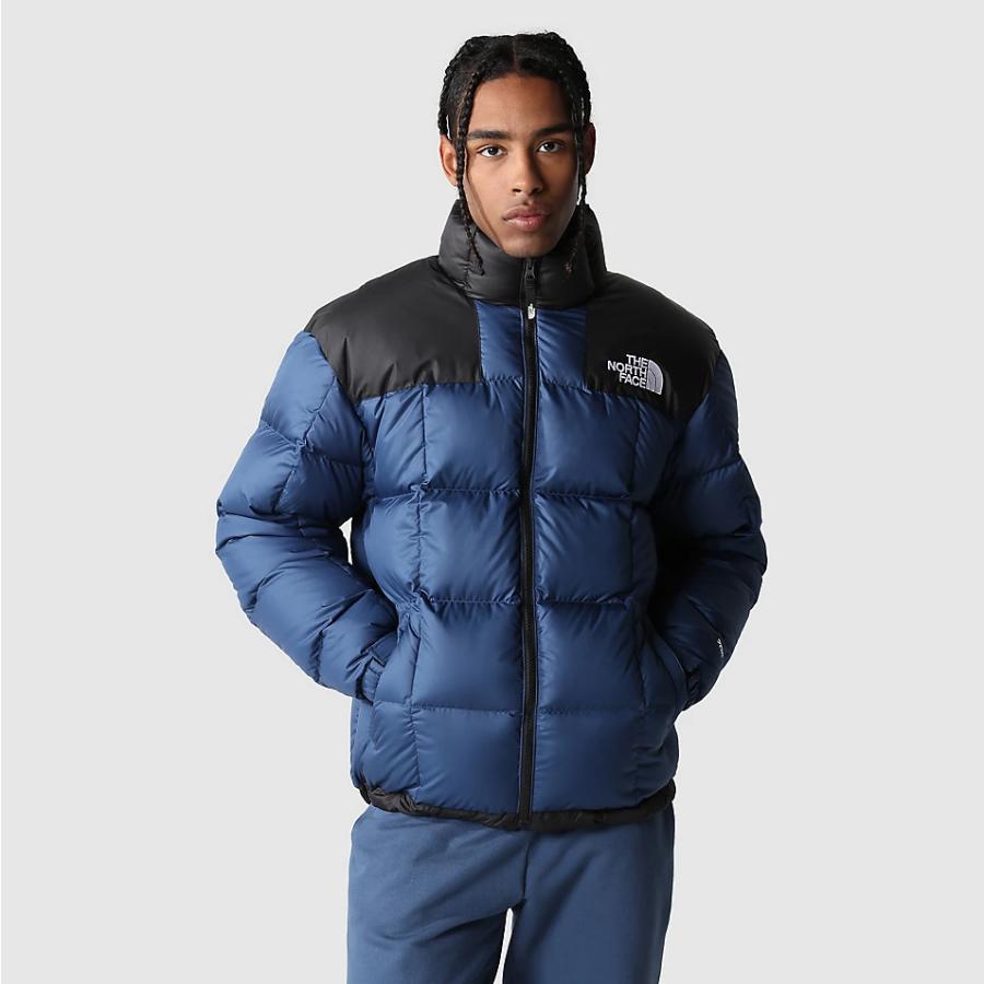 海外限定☆22FW THE NORTH FACE MENS LHOTSE DOWN JACKET SHADY BLUE