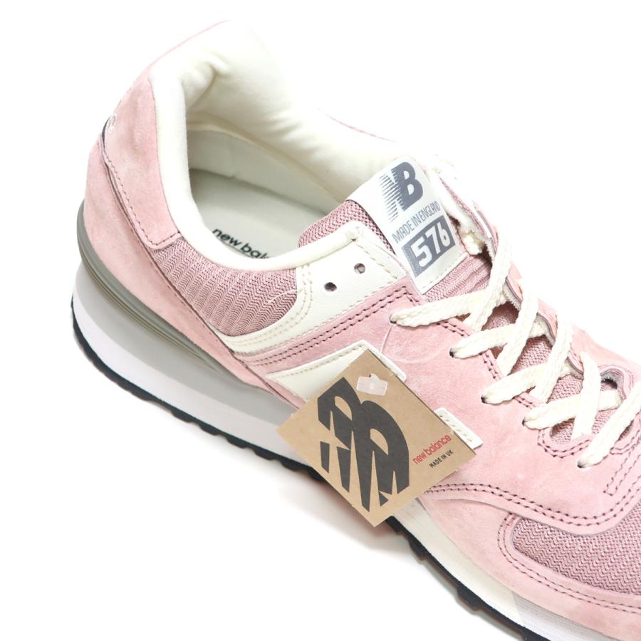 海外限定☆NEW BALANCE OU576PNK PINK SUEDE MADE IN UK M576 ENGLAND PALE MAUVE ( ニューバランス 576 スウェード ピンク ペール モーブ UK製 )｜selectshop-jp｜09