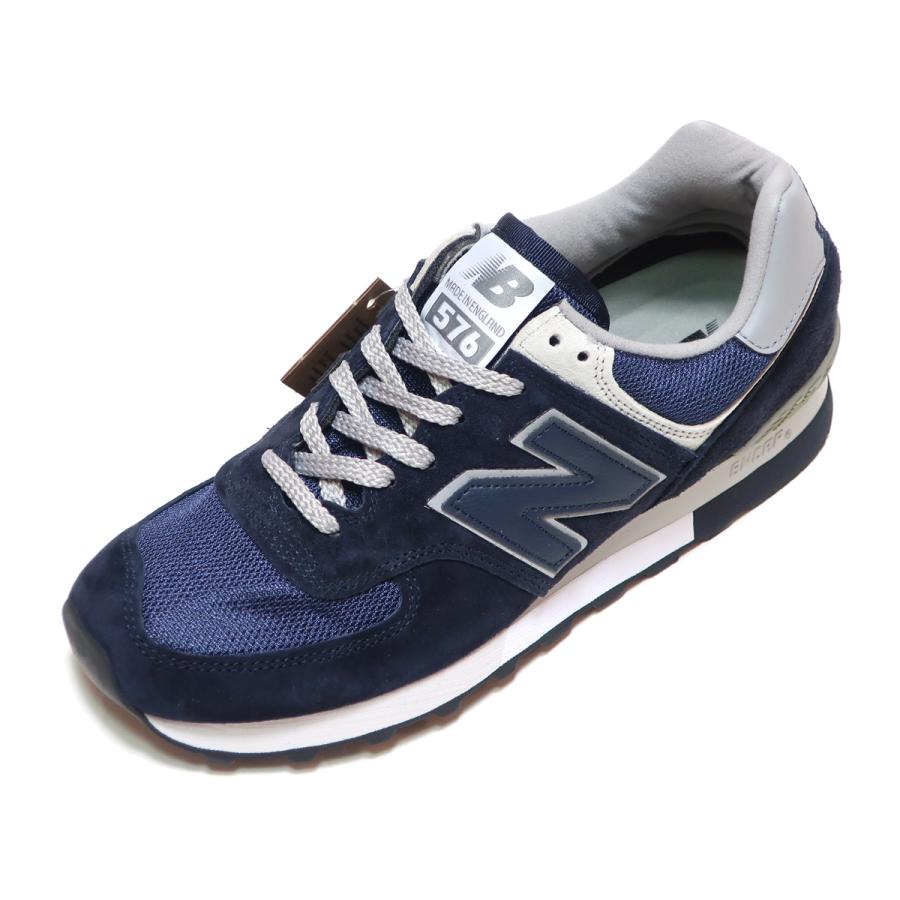 576シリーズ ネイビーの紐無し☆NEW BALANCE OU576PNV NAVY SUEDE MADE