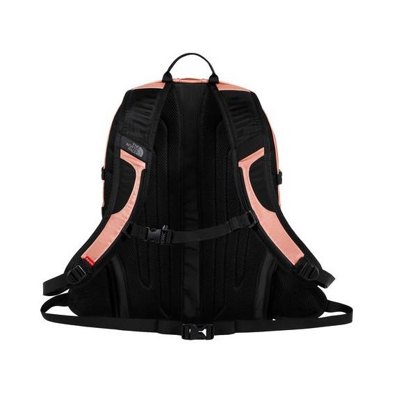 supreme north face backpack rose gold