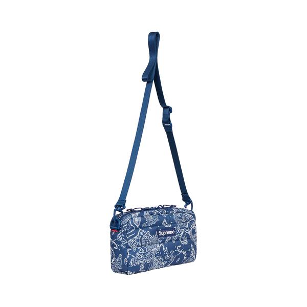 Supreme 22FW Puffer Side Bag Blue Paisley ( シュプリーム Supreme 22FW Puffer Side Bag Blue Paisley ( シュプリーム