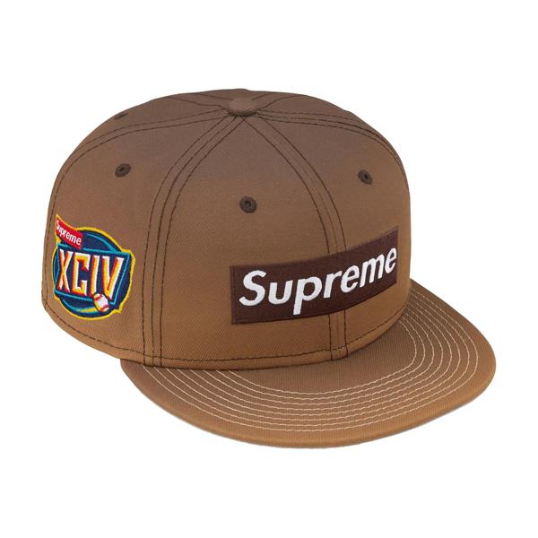 Supreme 59FIFTY ブラウン キャップ 7 3/8 Supreme（シュプリーム） 23SS Supreme Gradient Box Logo New Era
