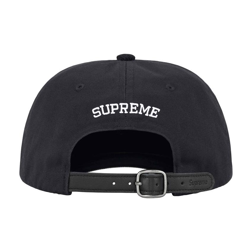 Supreme 24SS 2-Tone S Logo 6-Panel Black ( シュプリーム 2