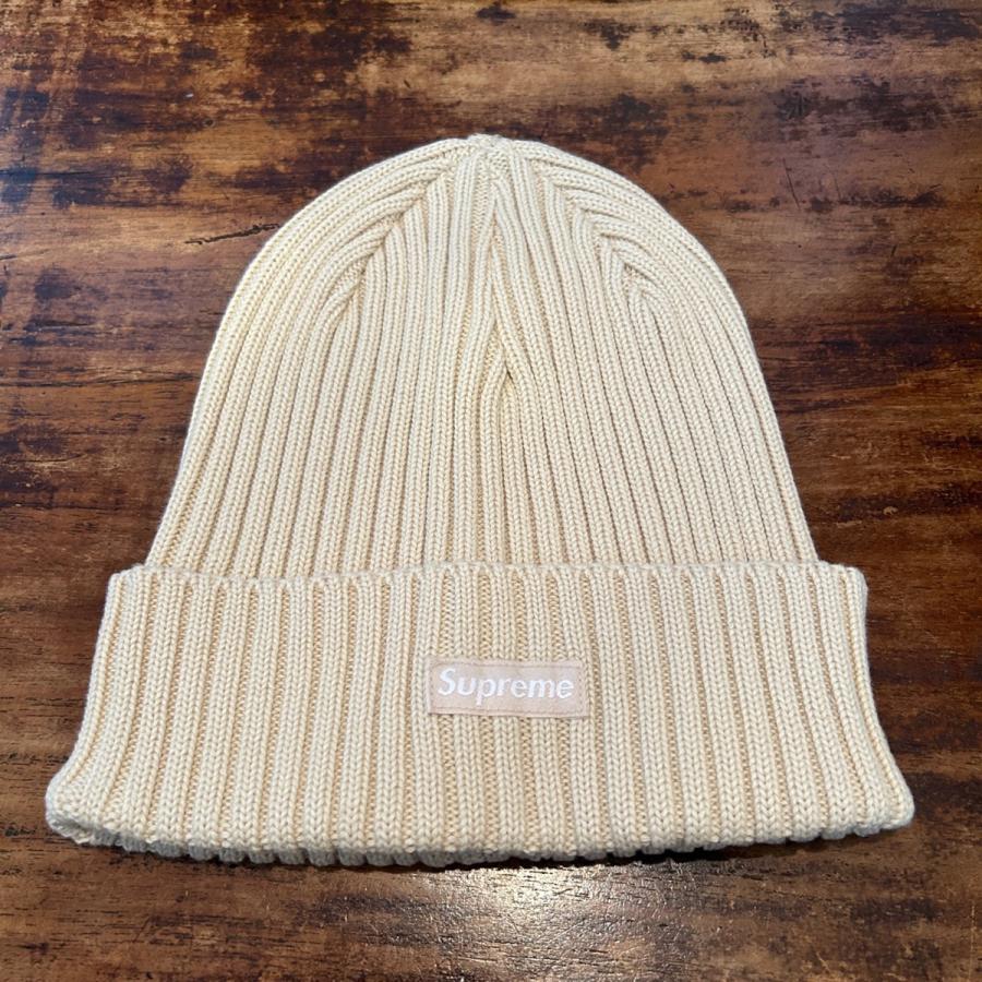 ネコポス送料無料☆24SS Supreme Overdyed Beanie Light Tan