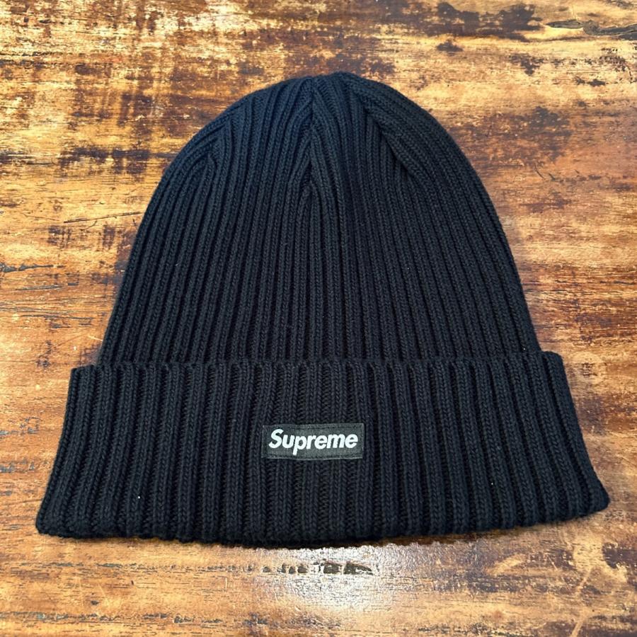 ネコポス送料無料☆24SS Supreme Overdyed Beanie Black ( シュプリーム オーバーダイド ビーニー ブラック 黒 ニットキャップ ニット帽子 )｜selectshop-jp｜02