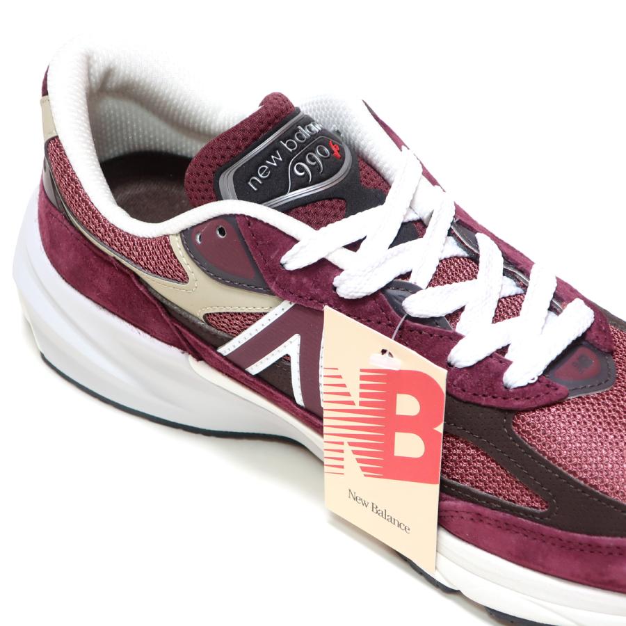 990シリーズ NEW BALANCE U990BT6 BURGUNDY MADE IN USA U990V6