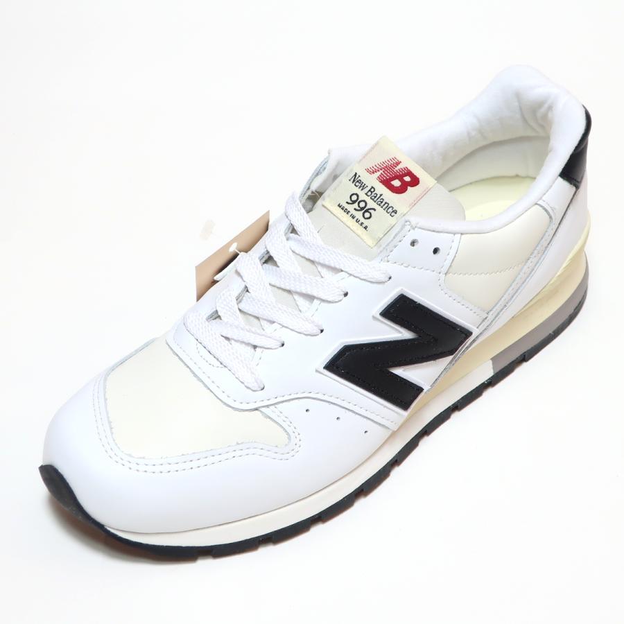 レディースサイズ☆NEW BALANCE U996TC WHITE/IVORY LEATHER MADE IN USA ( ニューバランス 996 ホワイト/アイボリー 白 オールレザー アメリカ製 )｜selectshop-jp｜04