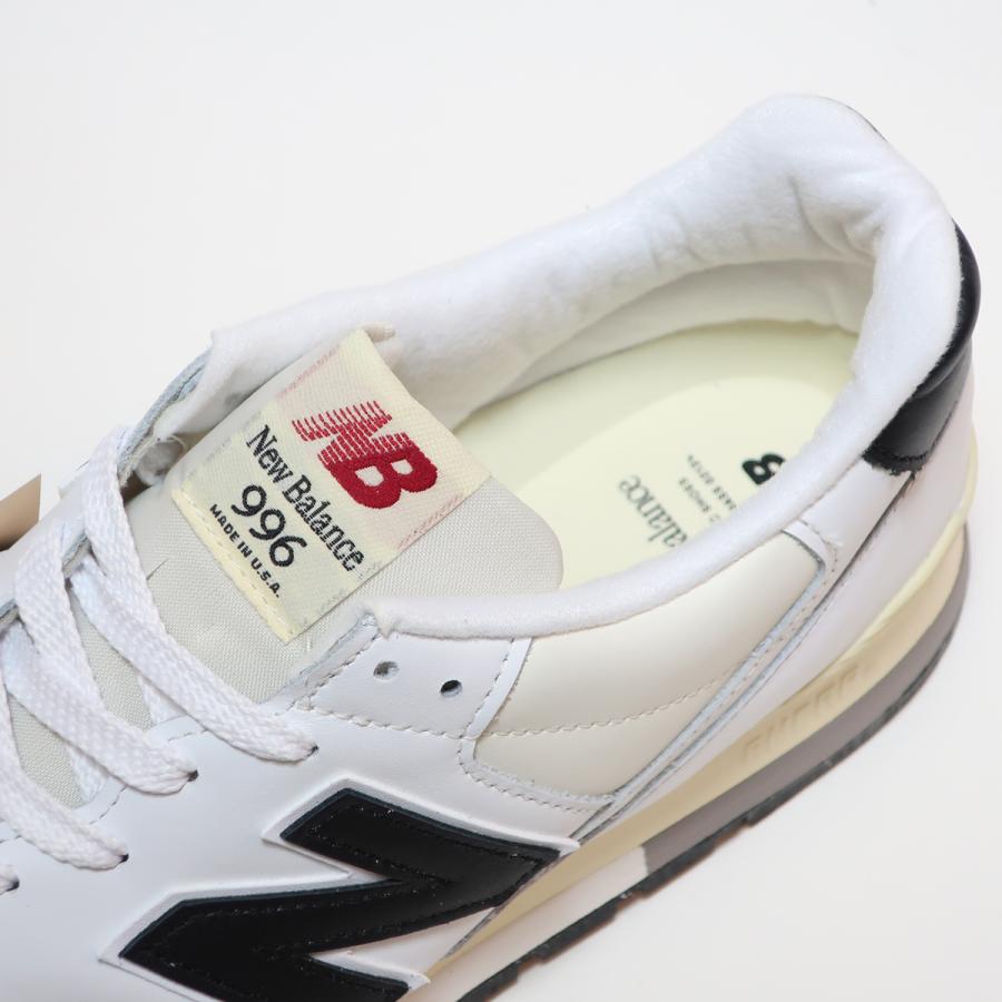 NEW BALANCE U996TC WHITE/IVORY LEATHER MADE IN USA ( ニューバランス 996 ホワイト/アイボリー 白 オールレザー アメリカ製 )｜selectshop-jp｜07