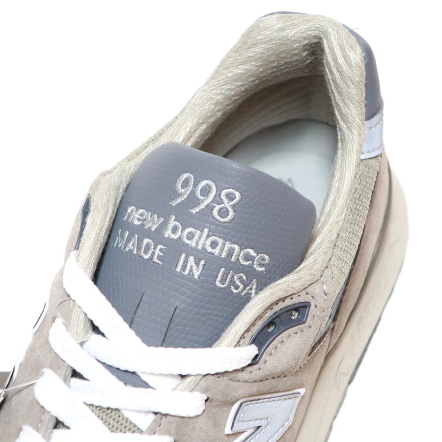 998シリーズ メンズサイズ☆NEW BALANCE U998GR GRAY GREY SUEDE MADE