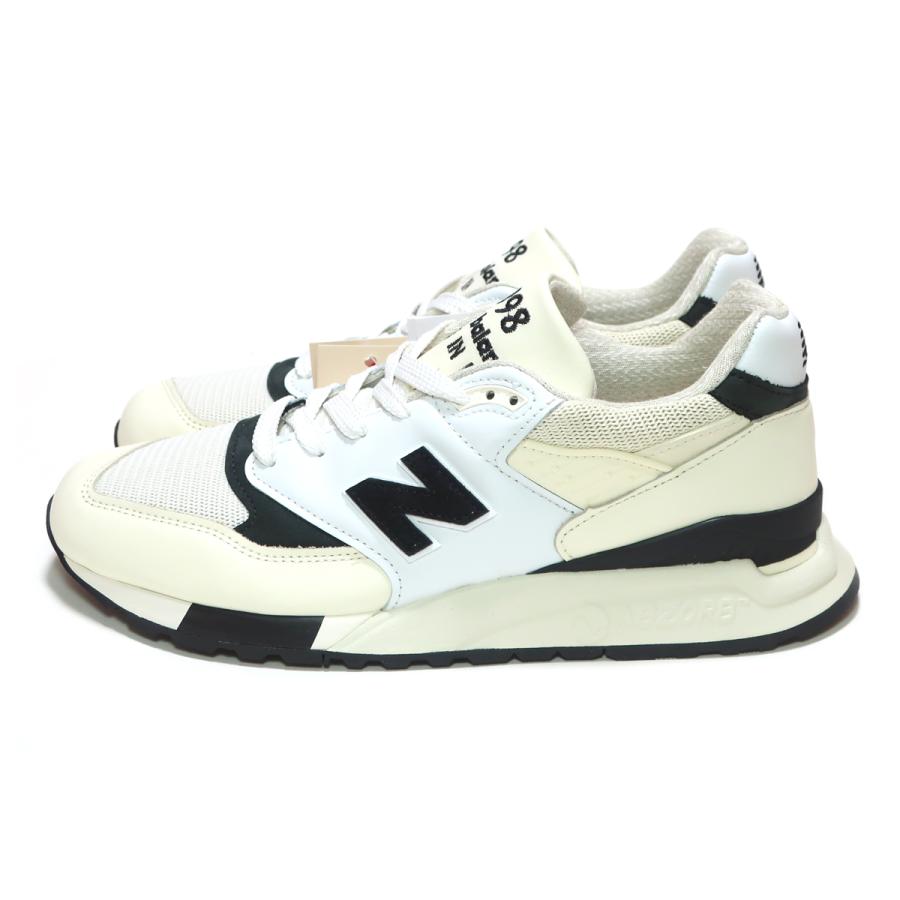 998シリーズ NEW BALANCE U998TI WHITE BLACK MADE IN USA