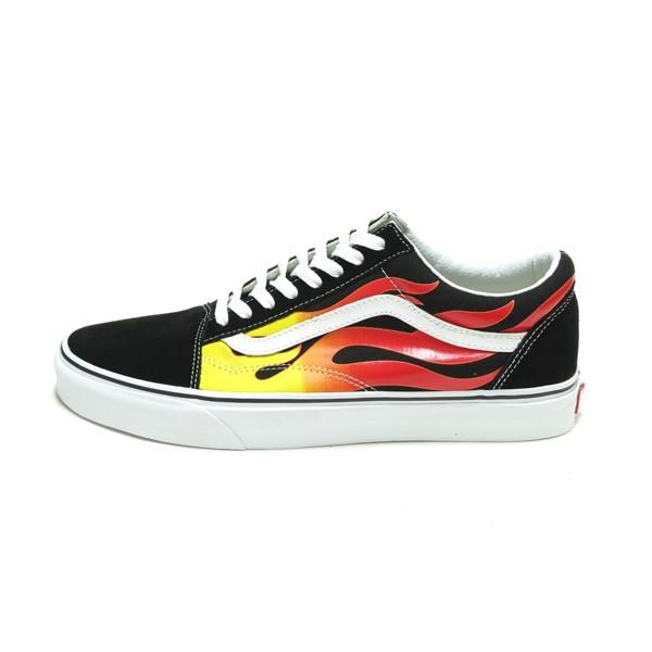 進化版 Vans Old Skool Flameファイヤーパターン 関税込 内祝い Www Premiervbleague Com