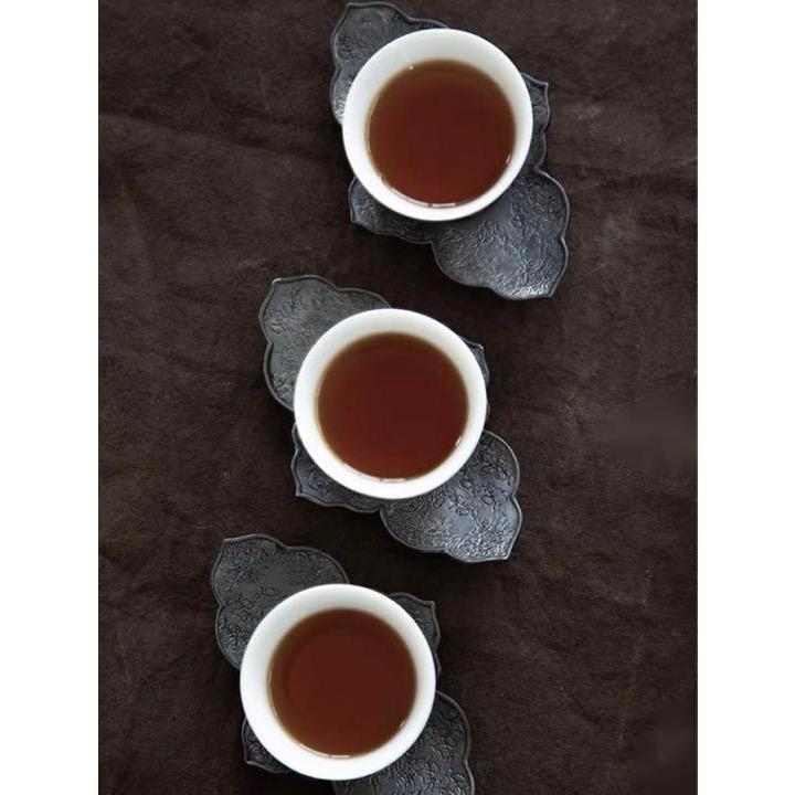 錫製 茶托 茶器 茶道具 煎茶道具 5客 中国茶器 錫製 茶托 茶器 茶道具 煎茶道具 5客 中国茶器