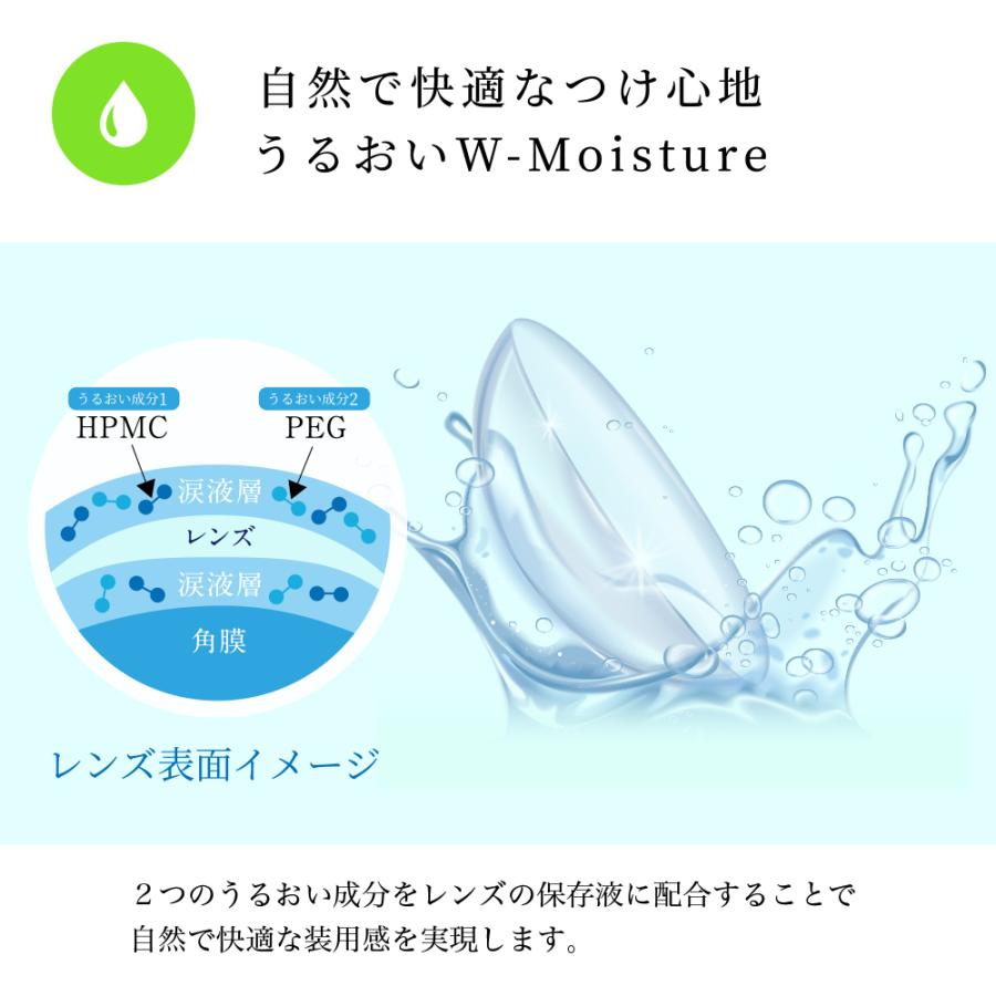 【アウトレット】 【20%OFFクーポン】【2箱セット】エルコン 2week ワンデー モイスト 55 クリア レンズ コンタクト レンズ 1日使い捨て 2週間 L-CON 1DAY | L-CON | 06