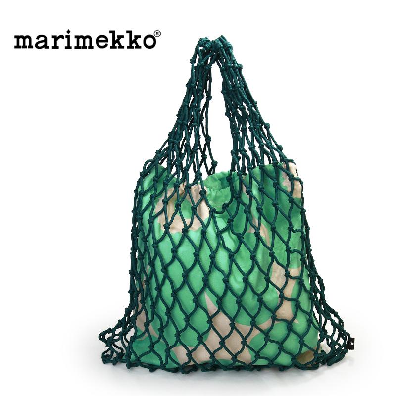 マリメッコ marimekko マクラメ バッグ Barita Pieni Unikko 049711