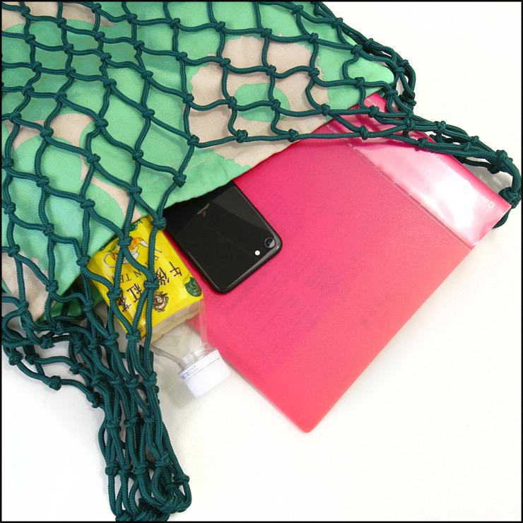 マリメッコ marimekko マクラメ バッグ Barita Pieni Unikko 049711