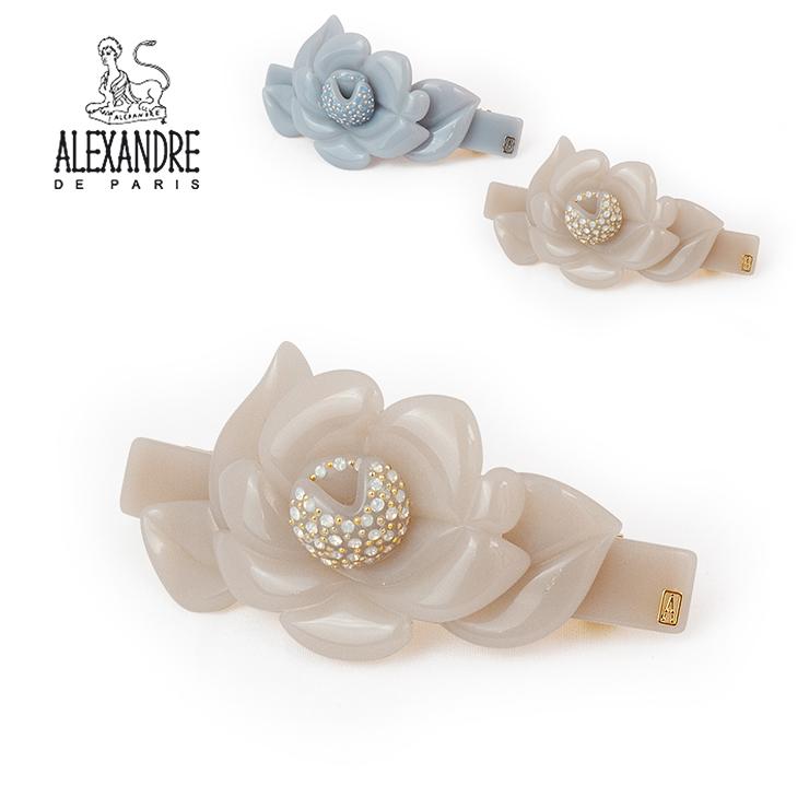ALEXANDRE DE PARIS ヘアピン 花 アレクサンドルドゥパリ - 通販