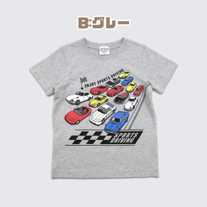 半袖 Tシャツ トミカ スポーツカー 100 110 120 130 子供服 昔の車 かっこいい 乗り物 人気 男の子 sp-154｜selectshop-pearl｜06