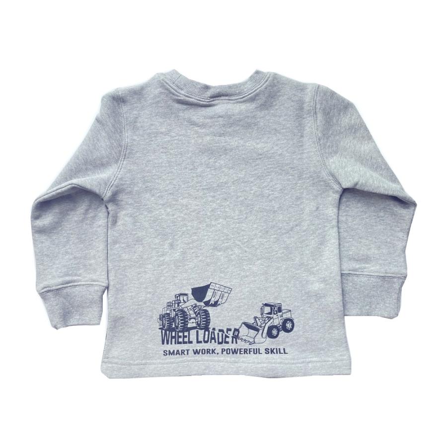 Sn't Kids 働く車 トレーナー 100 110 乗り物 はたらくくるま キッズ