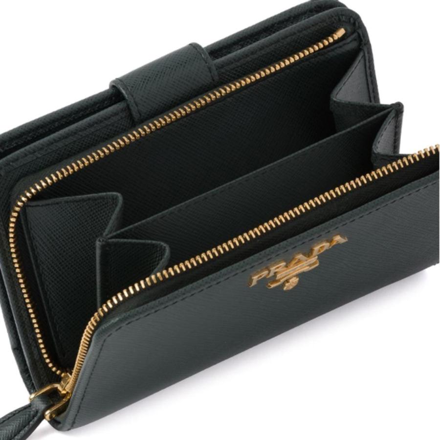 高級感 プラダ 二つ折り財布 レディース Prada サフィアーノレザー 1ml225qwa 早割クーポン Www Aproniaperu Com