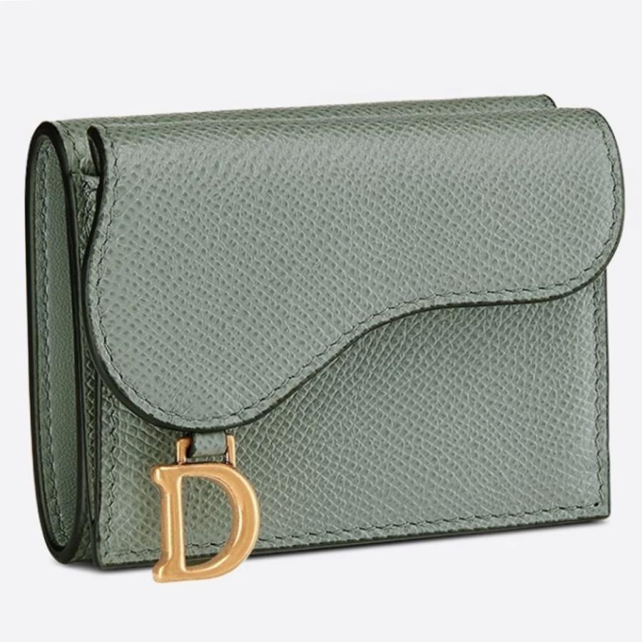 【日本限定】DIOR SADDLE コンパクトウォレット ミニ財布 三折り