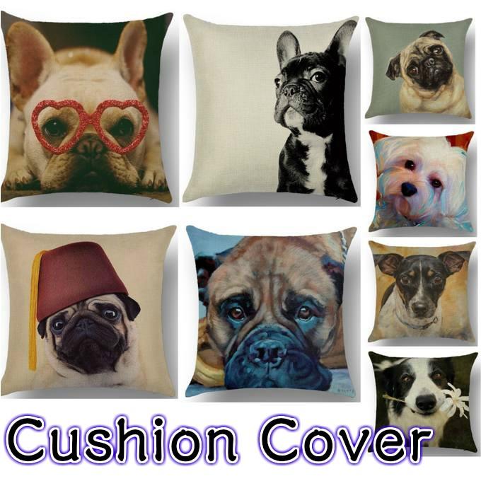 市場 犬 トイプードル 動物柄 犬グッズ 子犬 クッションカバー 犬柄 愛犬グッズ 動物 デザイン おしゃれ プードル 雑貨 かわいい 犬雑貨