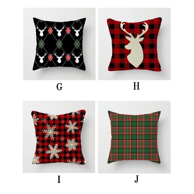 クッションカバー クリスマス Xmas 北欧 クッション カバー サンタ
