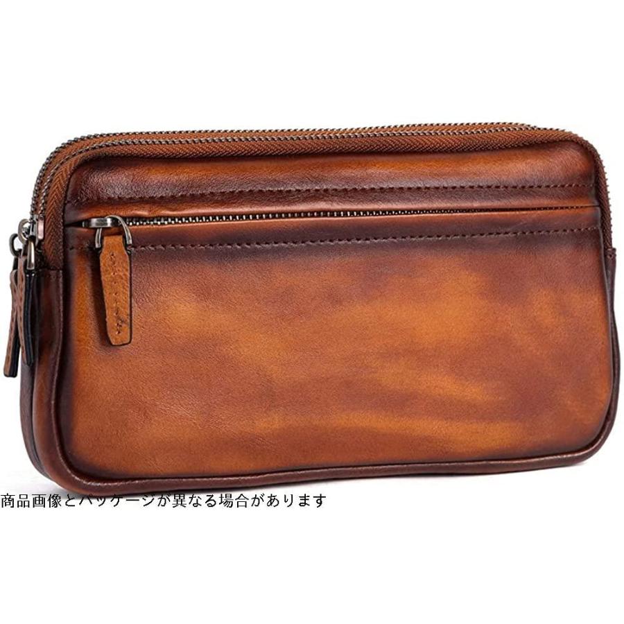 Whatna 2way天 2室仕切 然 牛革 ミニセカンドバッグ メンズ メンズ クラッチ バッグ小きめ本革 披露宴 防水 カジュア 2室仕切 耐磨耗 バッグ 結婚式 Selectshop Gys Sakura 披露宴 開店記念大セール の