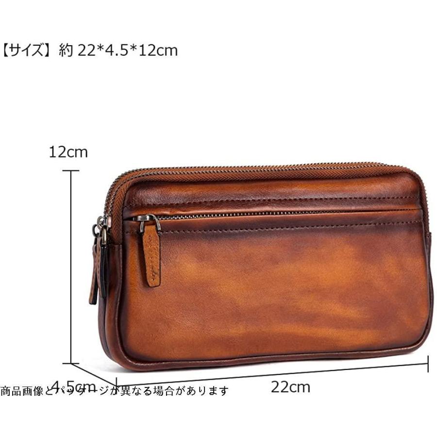 Whatna 2way天 2室仕切 然 牛革 ミニセカンドバッグ メンズ メンズ クラッチ バッグ小きめ本革 披露宴 防水 カジュア 2室仕切 耐磨耗 バッグ 結婚式 Selectshop Gys Sakura 披露宴 開店記念大セール の