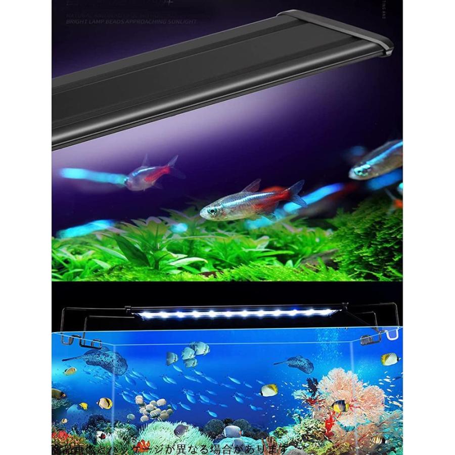 91 以上節約 Lightton水槽ライト 水槽照明 Ledライト 熱帯魚ライト 水生植物ライトス アクアリウムライト 3つの照明モード 12w 24led 5段階 Discoversvg Com