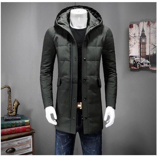 楽天 ダウンコートメンズ超ロングコートダウンジャケットスリムアウターフード付き大きいサイズ防寒防風カジュアルあったか紳士用 正規激安 Diocesekabgayi Org
