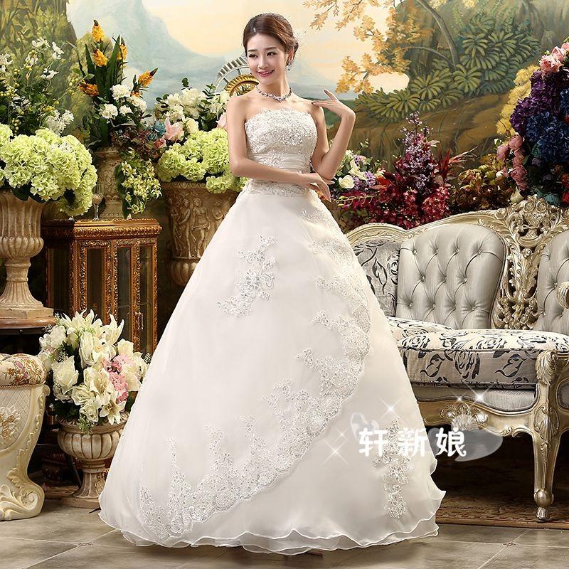 ウェディングドレス＆ロングパニエのセット 【送料無料】 ウエディング  