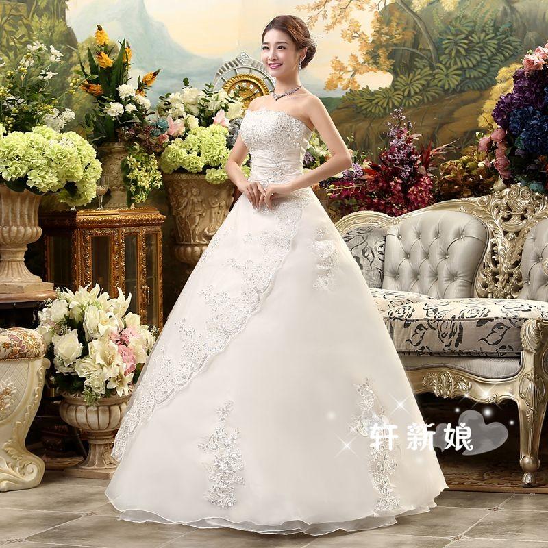 ウェディングドレス＆ロングパニエのセット 【送料無料】 ウエディング  