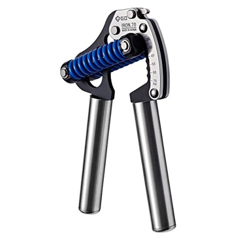 GD IRON GRIP 70(S) ハンドグリップストレングスナー (グリップストレングストレーナー) プレミアム 前腕強化 (アイアング