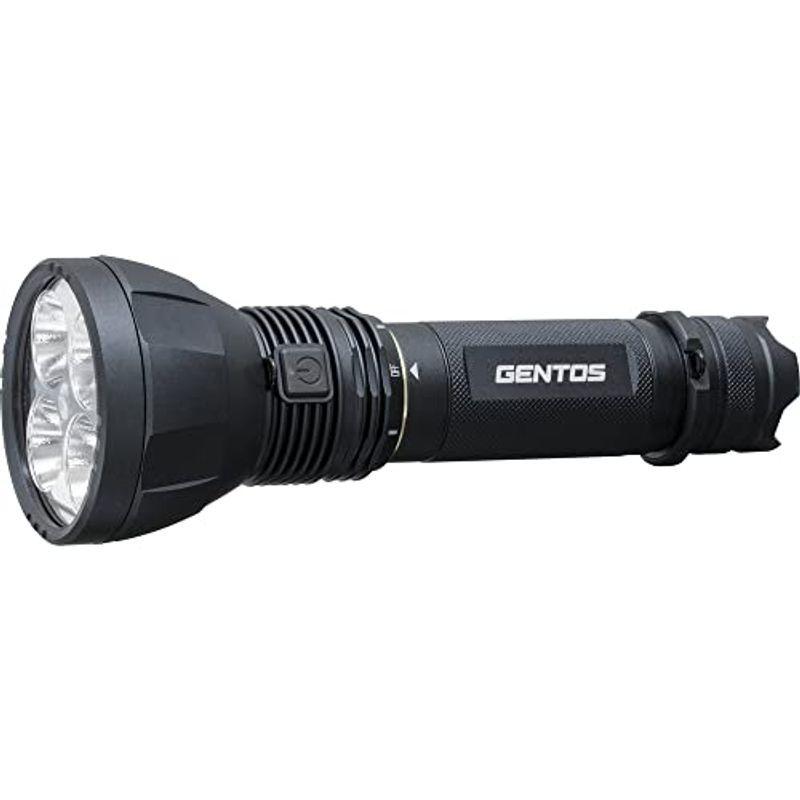 Gentos ジェントス 住宅設備 Led 懐中電灯 充電式 明るさルーメン 実用点灯3 93時間 1m防水 アルティレッ 専用充電池使用 セレクトショップスリースター 明るさルーメン 実用点灯3 93時間 1m防水 内装