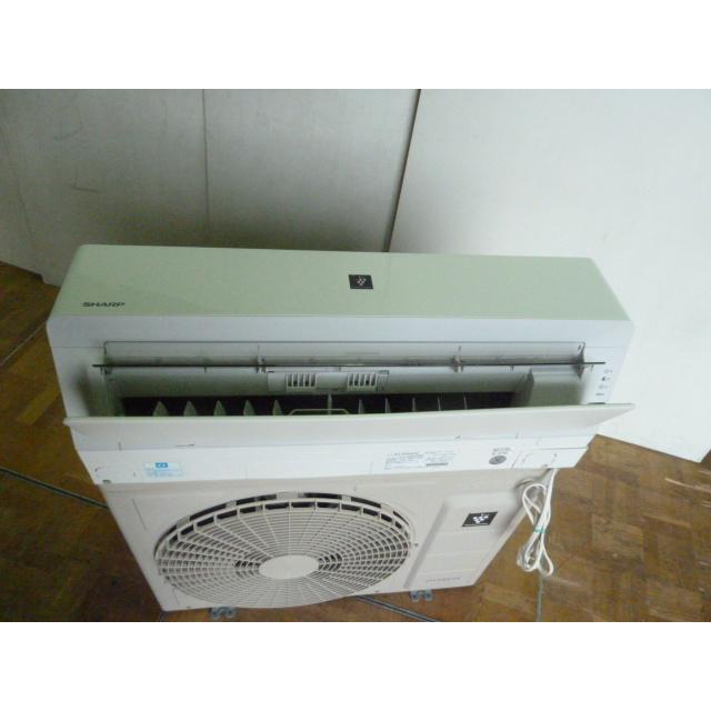 中古】シャープ 5.6kW ルームエアコン 18畳 室内機 AC-N56ATC 室外機 