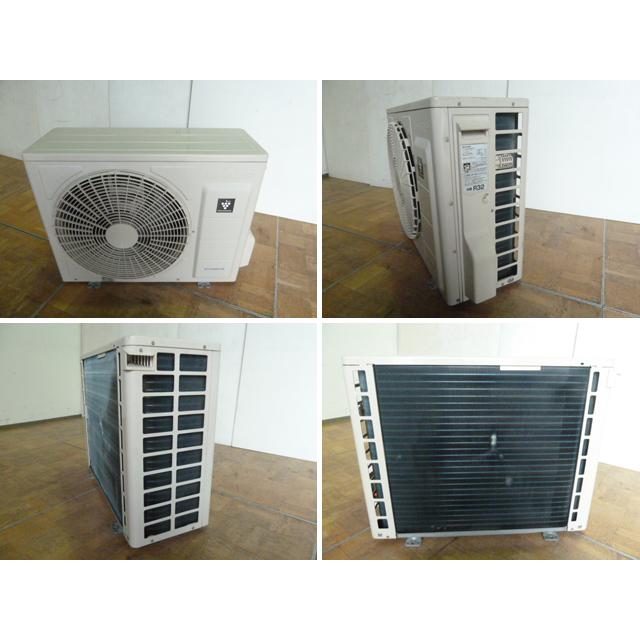中古】シャープ 5.6kW ルームエアコン 18畳 室内機 AC-N56ATC 室外機