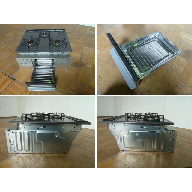 リンナイ（Rinnai） 【中古】リンナイ ビルトイン コンロ 3口 