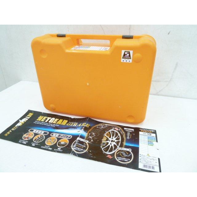 中古】KEIKA 非金属 タイヤ チェーン ネットギア ジラーレ GN19  