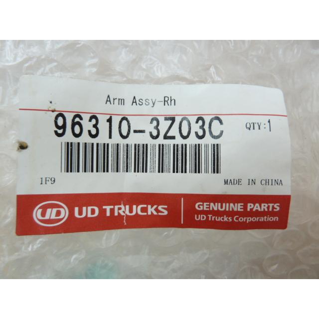 中古】 UD ミラーアーム アームアッシー ミラー付き 96310-3Z03C 大型 