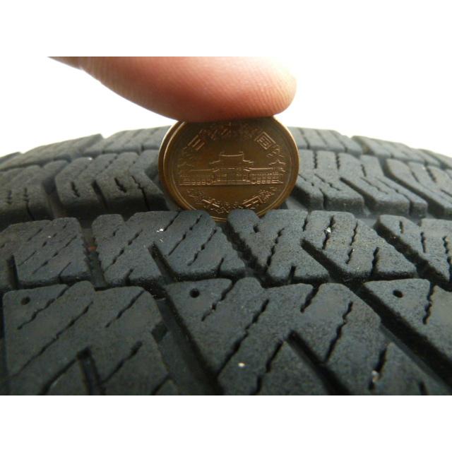 【中古】ブリヂストン スタッドレスタイヤ 4本 ブリザック 14インチ 155/65R14 75Q 2021年 BLIZZAK VRX2 冬タイヤ ホイール 4穴_9