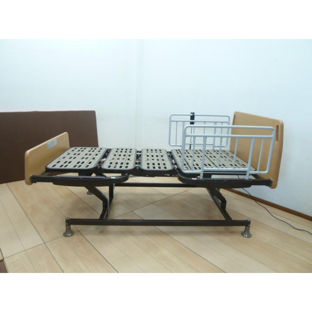 【中古】フランスベッド 3モーター 電動ベッド レステックス 01FN 抗菌防臭 マットレス付 シングル リクライニング フランスベッド（FRANCEBED） 【中古】フランスベッド 3モーター 電動