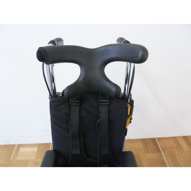 【中古】介助用 ティルト リクライニング 車いす 小児用 W480×D800×H1010mm 成長対応拡張機能付 アルミ 介護 子供用 車椅子 車イスの画像